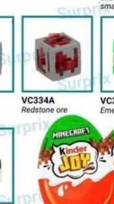 Alıram. Şəkildə qeyd edilən Minecraft – Kinder Joy fiqurunu alıram lalafo.az -da Alıram. Şəkildə qeyd edilən Minecraft – Kinder Joy fiqurunu alıram