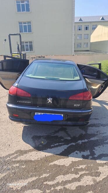 pərdələr qiymətləri: Peugeot 607: 2.2 l | 2005 il Sedan — 3