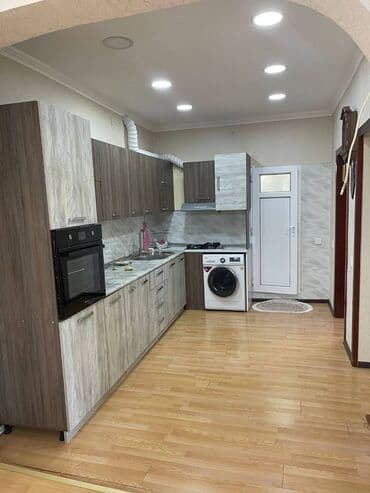 аренда дома на длительный срок: Təmirli, hər bir şəraitli,domofon mövcutdur. Terassası var. Qış — 24