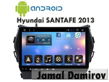 masin ucun monitorlar qiymeti: Hyundai santafe 2013 üçün androİd dvd-monitor. Androİd dvd-монитор для — 1