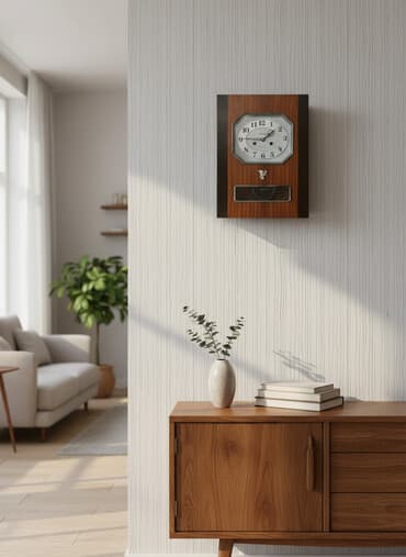 xına dekoru: Divar saatları, Mexaniki, Mayatnik — 1