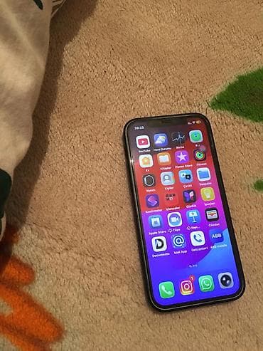 ayfon 5 ekran: IPhone 12, 64 GB, Ağ, Simsiz şarj, Face ID, Sənədlərlə — 1