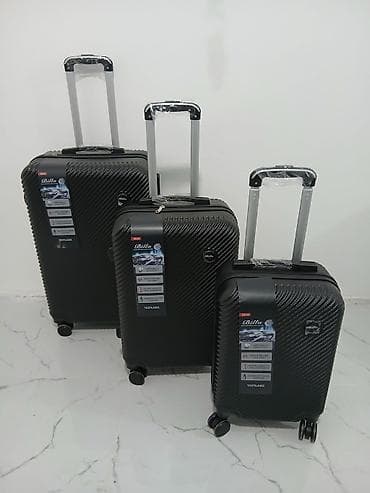 S - 40 m M - 55 m L - 70 m Sərfəli və keyfiyyetli 3’l səyahət çamadan — 7