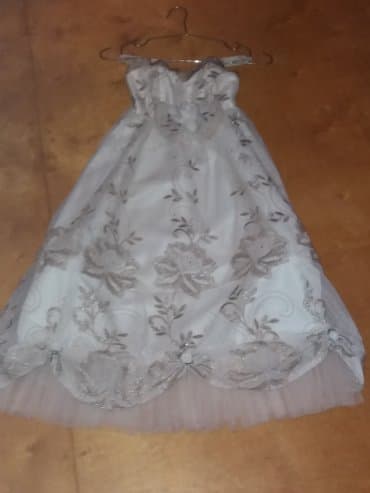 Вечернее платье для девочки от 5до 7 д-ми лет было сделанно на заказ