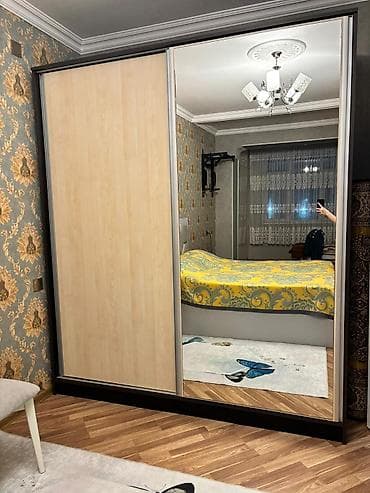 plasmas skaflar: Ikiqapılı sürgülü şkaf – güzgülü . eni 2metr, dərinliyi 60sm — 2