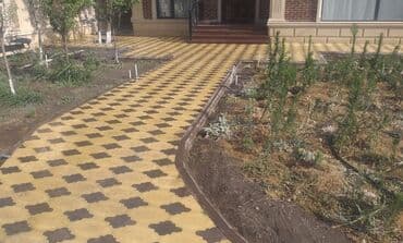 tek das: Trotuar (daş döşəmə) plitələri – geniş çeşid Məhsul: - Açıq sahələr — 30