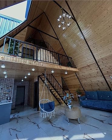 mini evler: Qəbələdə A-Frame dizaynlı günlük kirayə ev - Yer: Qəbələ, Azərbaycan — 4