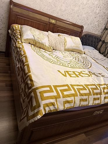 belarus mebel: İkinəfərlik çarpayı, Matras ilə, Siyirməsiz — 1