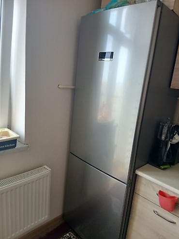 Duxovkalar: 2 qapılı Bosch Soyuducu Satılır, rəng - Gümüşü — 4