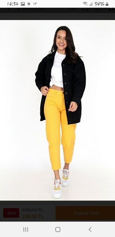 Trendyoldan alinib. DENIM RESPUBLIC MARKASI Razmer S .oversize