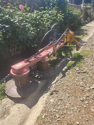 Traktor üçün asma disklı otbiçən - Tip: 2 barabanlı/rotorlu otbiçən — 3