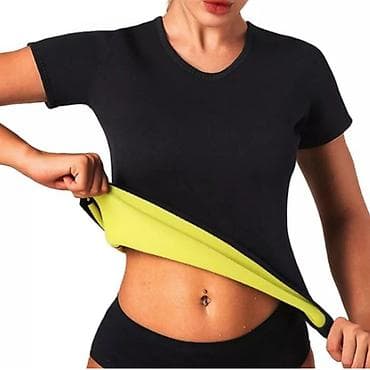 idman desdi: Tərlədici T-Shirt - Unisex (Sauna effect) M - 45-55 KG L - 55-65 KG XL — 4