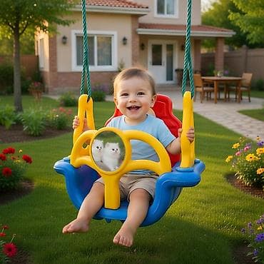 uşaq yelenceyi: Yeni, Oturacaq-yelləncək — 1