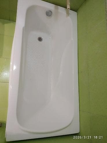 hamam vanası: SONA QƏDƏR OXU. Akril vanna – ön paneli ilə birlikdə - Material — 6