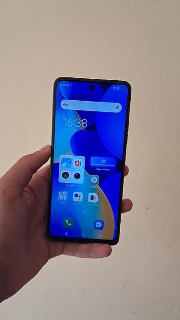turbo 4 pro: Tecno Spark 10 Pro, 128 GB, rəng - Mavi, Sensor, Barmaq izi, Face ID — 1