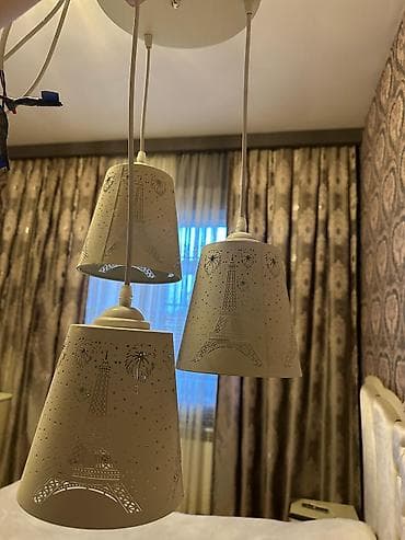 ceyran: Çılçıraq, 3 lampa, Metal — 2