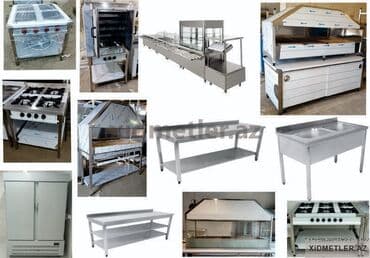 нержавейка стол: Peşəkar mətbəx və iaşə avadanlıqları - Paslanmayan poladdan (AISI — 1