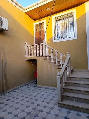 lokbatanda heyet evi: 100 kv. m, 3 otaqlı, Kombi, Qaz, İşıq — 2