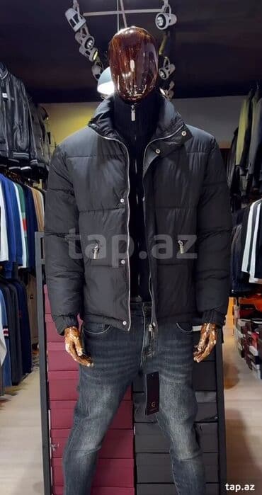 böyük bədən kişi geyimləri: Kurtka, Bolonka, Qış, Balenciaga, XL — 1