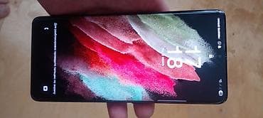 Samsung Galaxy S21 Ultra 5G, 256 GB, rəng - Qara, Düyməli, Barmaq izi, Simsiz şarj — 2