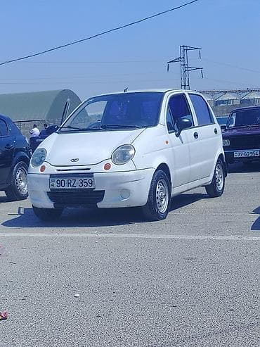 kia rio 2014 radiator: Daewoo Matiz, ağ rəng, 5 qapı, kompakt şəhər avtomobili. - Yığcam — 1