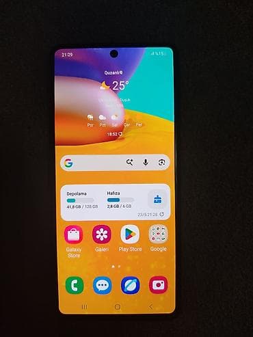 samsung galaxy a71 qiyməti: Samsung Galaxy A71, 128 GB, rəng - Göy, Barmaq izi, İki sim kartlı — 1