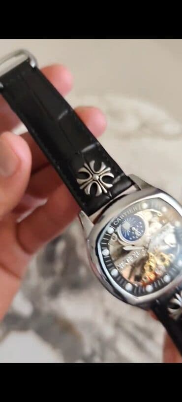 qara noqteler: Yeni, Qol saatı, Cartier, rəng - Gümüşü — 4