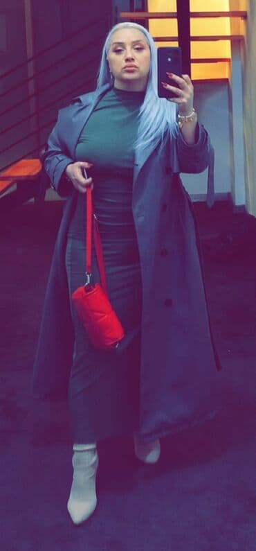 turk anqora: Plaş, Defacto, L, rəng - Boz — 3