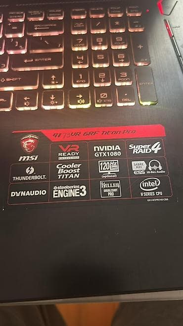 reqemsal kamera: İşlənmiş MSI, 17.3 ", Intel Core i7, 512 GB — 3