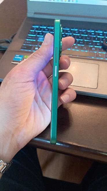 processor core i7: Honor X8b, 128 GB, rəng - Yaşıl, Barmaq izi, İki sim kartlı, Face ID — 7