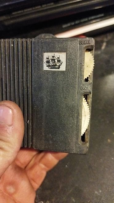 ekran ucun sade sekiller: “Электроник” mexaniki slayd-proyektor kaseti - SSR istehsalı, korpus — 2