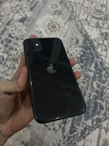 IPhone 11, 64 GB, Qara, Barmaq izi, Simsiz şarj, Face ID