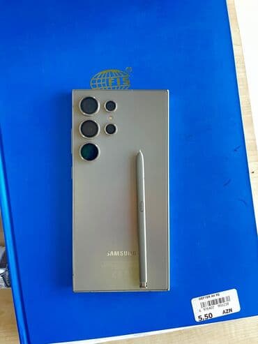 flash kart: Samsung Galaxy S24 Ultra, 256 ГБ, Отпечаток пальца, Беспроводная зарядка, Две SIM карты — 1