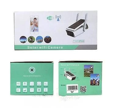 wifi kamera: Açıq havada video nəzarət üçün təkrar doldurulan avtonom kamera Günəş — 4