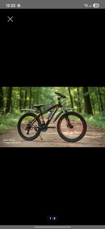 uşaq oyuncaqları: İki təkərli Uşaq velosipedi 24", sürətlərin sayı: 21 — 14