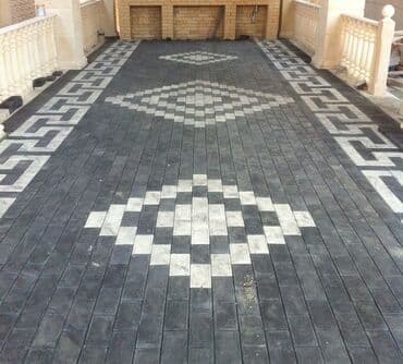 tek das: Trotuar (daş döşəmə) plitələri – geniş çeşid Məhsul: - Açıq sahələr — 45