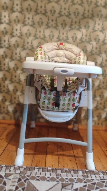 uşaq stollari: Uşaq yemək stulu - Brend: Graco - Rəng və dizayn: krem fon üzərində — 4
