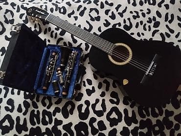 Гитары: Klassik akustik gitara – qara rəng yeni birinci əl işlənməmiş - — 2