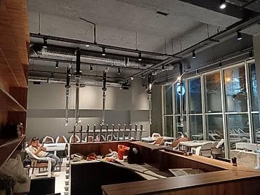 Restoran, kafe avadanlığı: Havalandırma Sistemlərinin Hazırlanması və Quraşdırılması Hər dizayn — 10