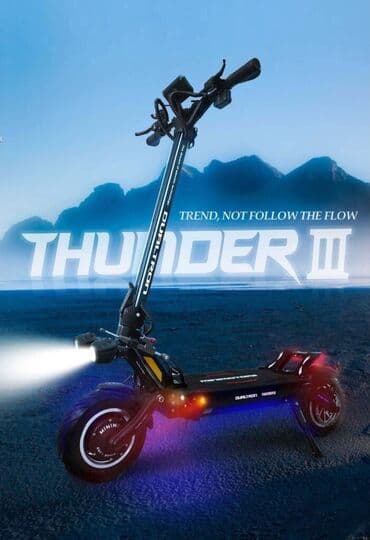 электросамокат qiymeti: Dualtron Thunder 3 / 2025 istehsal. 3000 Avroya almişam, 1000 manatda — 1