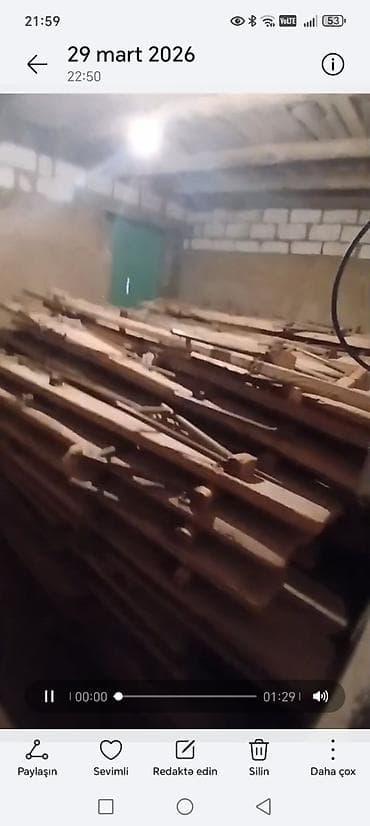 ucuz taxta: Ağstafa rayonu. Aşağı kesem. Prakata qablar, stol, stular 30 eded — 4