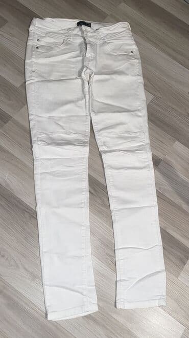 cins uşaq gödəkçələri: Şalvar Bershkadan.Qız üçün.Cins material.Teze kimidi.10m — 2