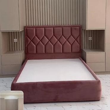 qonaq dəsti: Mebel dəsti – yumşaq başlıqlı çarpayılar və qonaq otağı stulları - — 5