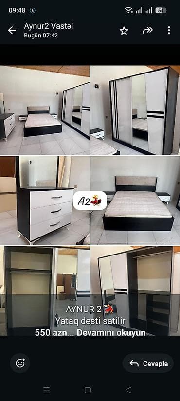 AYNUR 2 💃 Yataq desti satilir *550 azn* Unvana catdırılma quraşdırılma