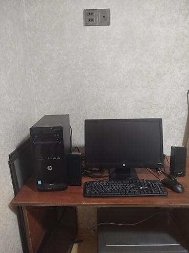 HP masaüstü kompüter dəsti Tərkib: - HP Pro sistem bloku (qarşı