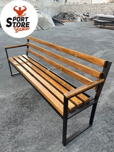 stol stul işlenmiş: Yeni, Kvadrat masa, Açılmayan, Skameykalar ilə, Taxta, Azərbaycan — 29