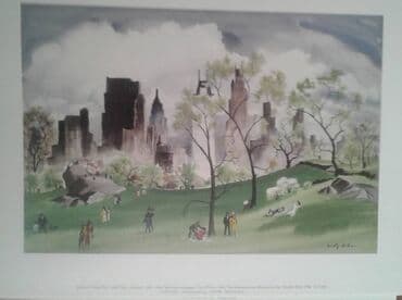 подарок любимому: Продается набор картин "New York in Art" 2012 года. Картины размеры 35 — 14