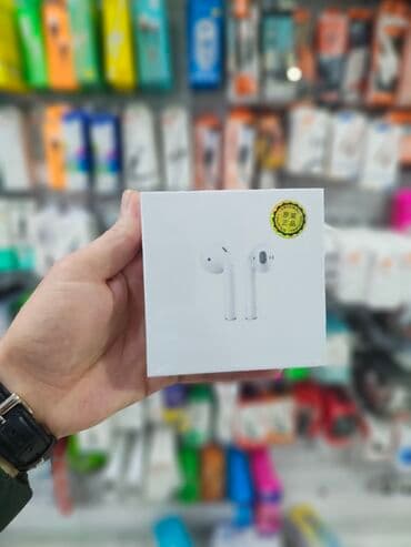 eirpods: Yeni Simsiz (Bluetooth) Qulaqcıqlar, Apple, rəng - Ağ — 5