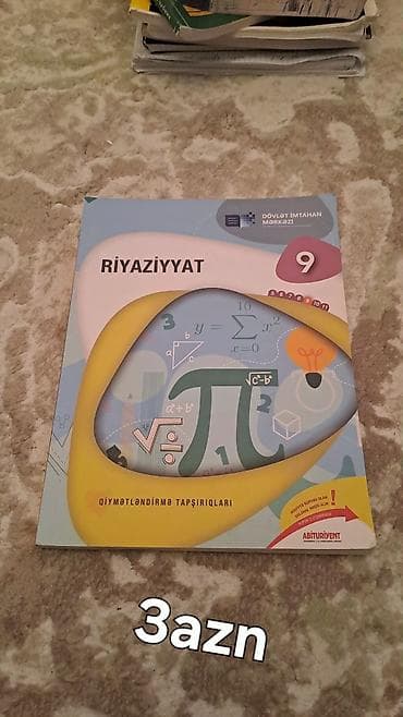 İdman və hobbi: Məhsul: Riyaziyyat qiymətləndirmə tapşırıqları kitabları - 6-cı sinif — 2