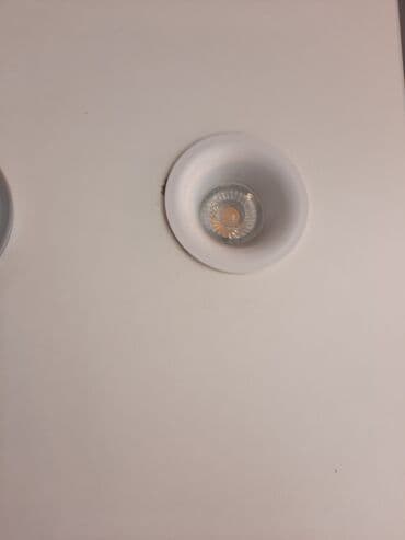 Daxili LED spot işıqları (gömülü tip) - Tətbiq: tavan üçün